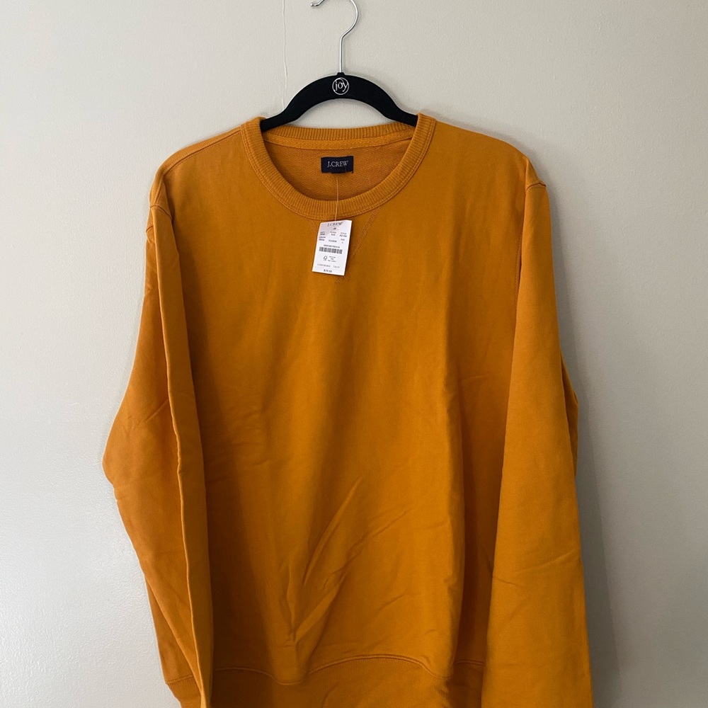 J. Crew Men's Golden Crewneck Sweater